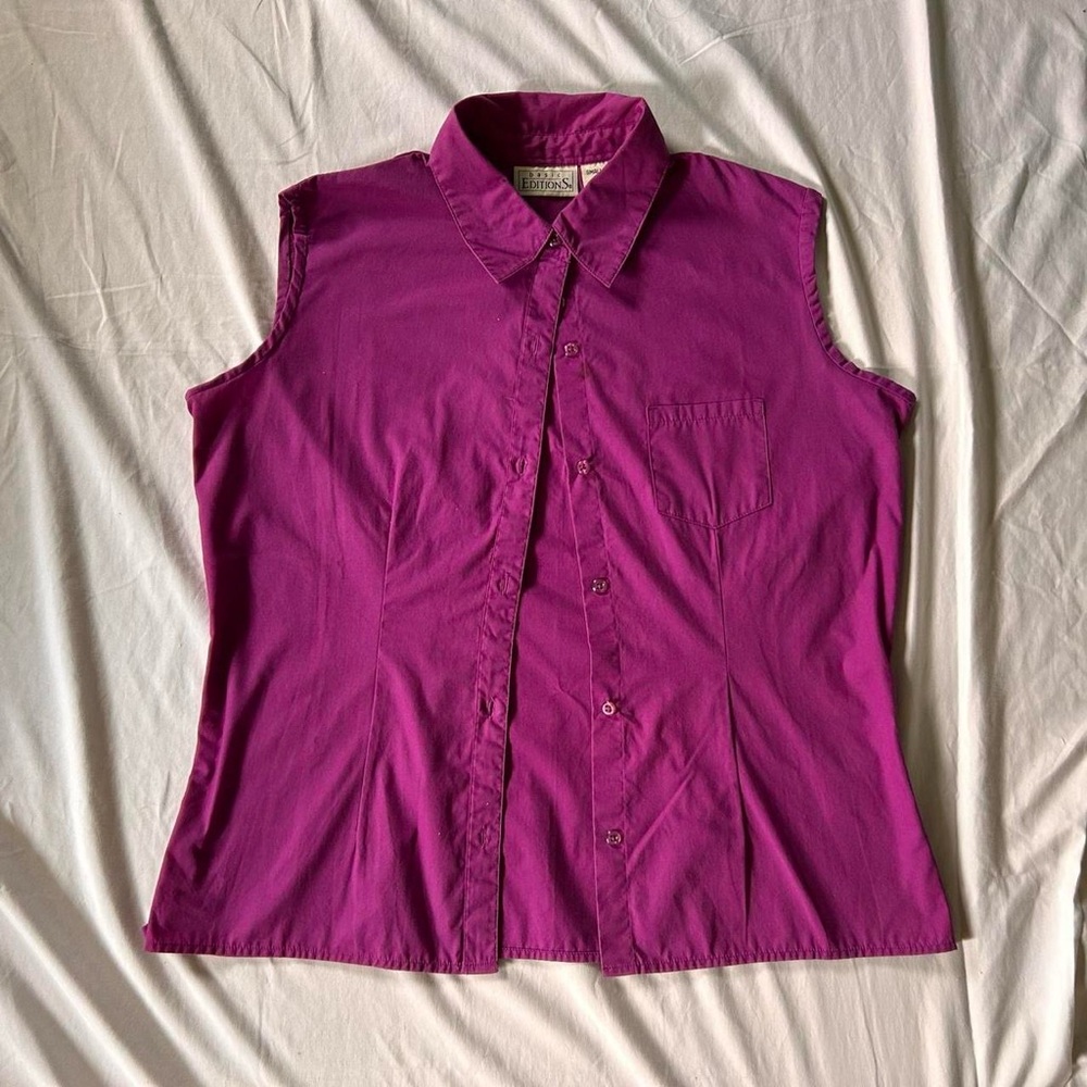 Size Small Basic Editions Blouse - image 2
